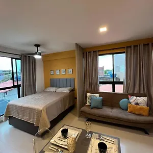 Flat Moderno Com Rooftop E Piscina A 200M Da Praia Em Porto De Galinhas Pôrto das Galinhas